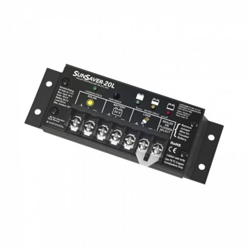 Morningstar Morningstar SunSaver 20A 24V solar charge controller for motorhomes, boats, marine, oil