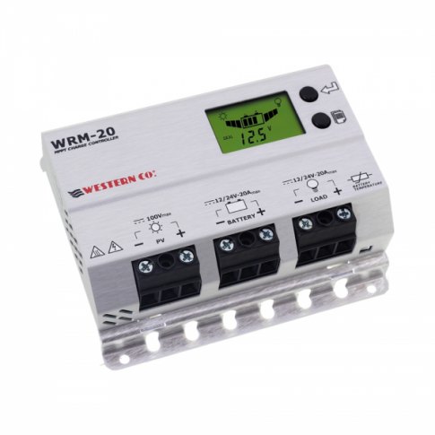 Photonic Universe Photonic Universe 20A 12V/24V MPPT solar charge controller with LCD display for vehicles, boats, lig