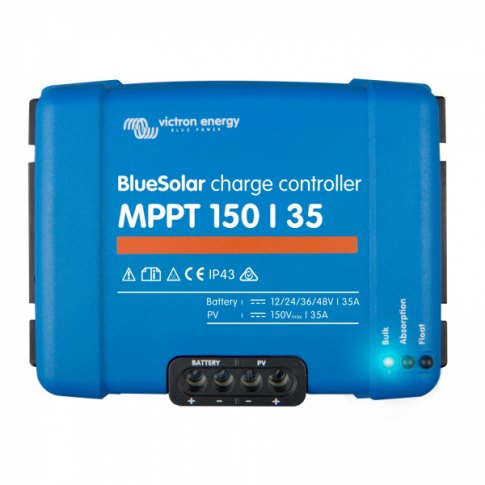 Victron Victron Victron BlueSolar MPPT 150/35 35A solar charge controller for solar panels up to 500W (12V)