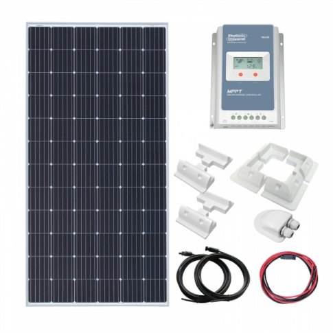 Photonic Universe Photonic Universe 360W 12V/24V Complete solar charging kit with 30A MPPT controller