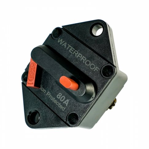 Photonic Universe Photonic Universe 80A 12V/24V/48V Automatic over-current DC circuit breaker / switch for panel or re