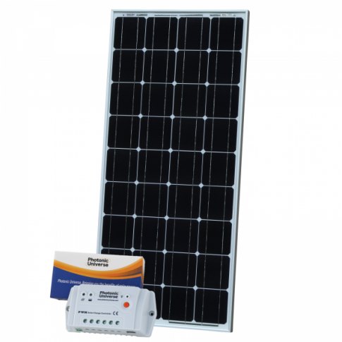 Photonic Universe Photonic Universe 100W 12V solar charging kit with 10A controller and 5m cable