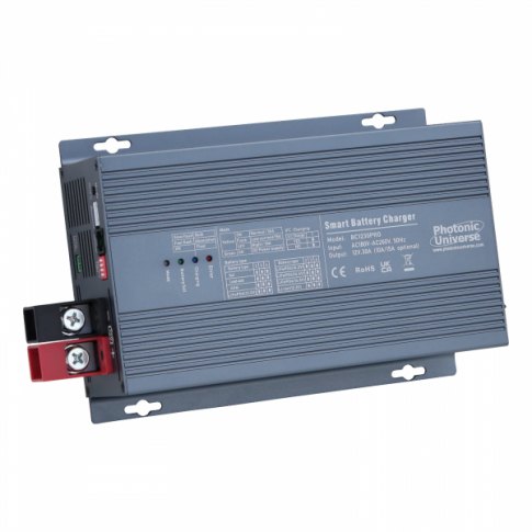 Photonic Universe Photonic Universe 30A 12V Smart automatic multi-stage mains battery charger for Lead Acid and Lithiu