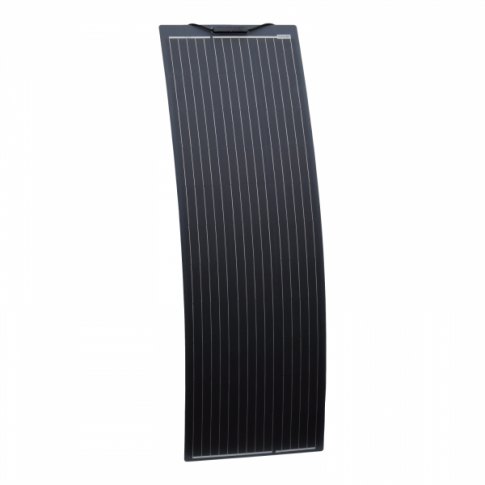Photonic Universe Photonic Universe 150W black narrow semi-flexible fibreglass solar panel with durable ETFE coating
