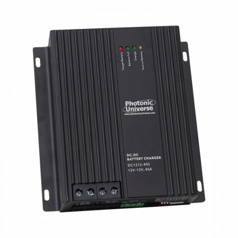 Photonic Universe Photonic Universe 45A 12V DC to 12V DC Compact Automatic Multi-Stage Battery-to-Battery Charger for