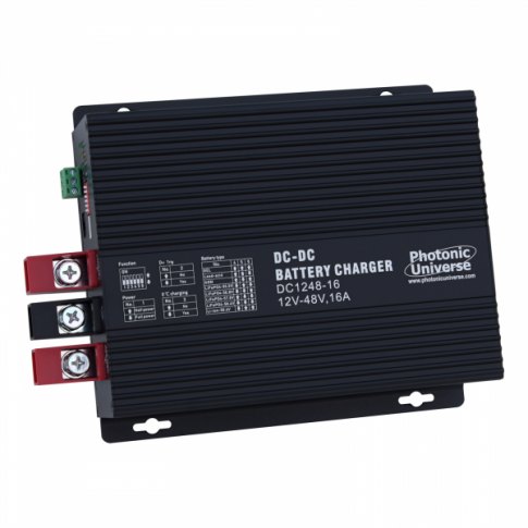 Photonic Universe Photonic Universe 16A 12V DC to 48V DC Advanced Automatic Multi-Stage Battery-to-Battery Charger for