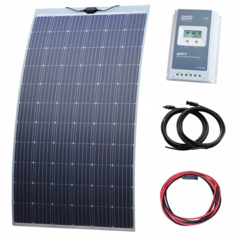 Photonic Universe Photonic Universe 330W semi-flexible solar charging kit with Austrian textured fibreglass solar pane