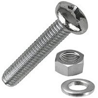 TCS Chandlery M4 A4 Marine Stainless Steel Pozi Pan Head Set