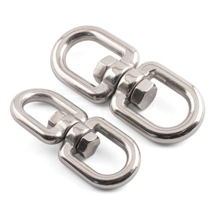 TCS Chandlery Eye and Eye Swivels - 316 / A4 Stainless Steel