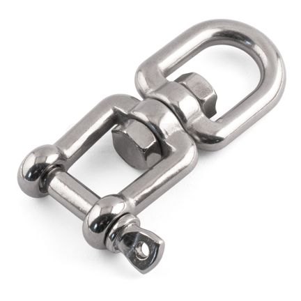 TCS Chandlery Eye and Jaw Swivels - 316 / A4 Stainless Steel