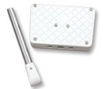 Motor Bracket, Rail Mounted, 22,8x15cm, White