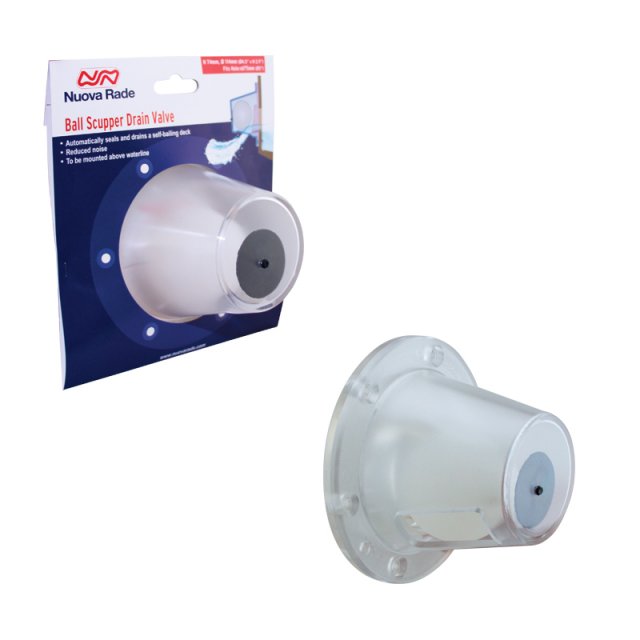 Nuova Rade Ball Scupper Drain Valve 114mm
