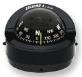 Lalizas Compass Explorer S-53-L, Surface Mount, Black