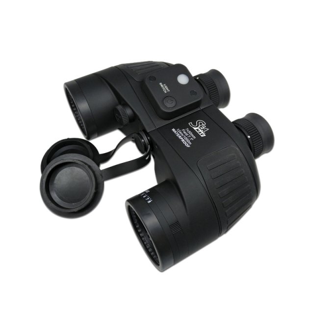 Lalizas SEA NAV Binoculars, Individual Focus 7x50 With Compass, Waterproof, Floating