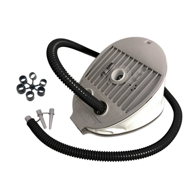 Lalizas Dingy Boat Foot Pump With Double Chamber