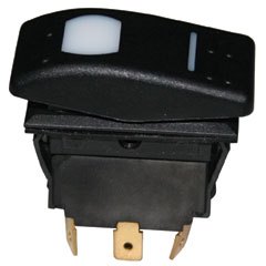 Lalizas Waterproof Rocker Switch 15 Amp With LED Light
