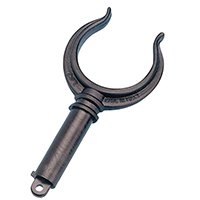 Oarlock, Ø53mm, Polyamide, Black