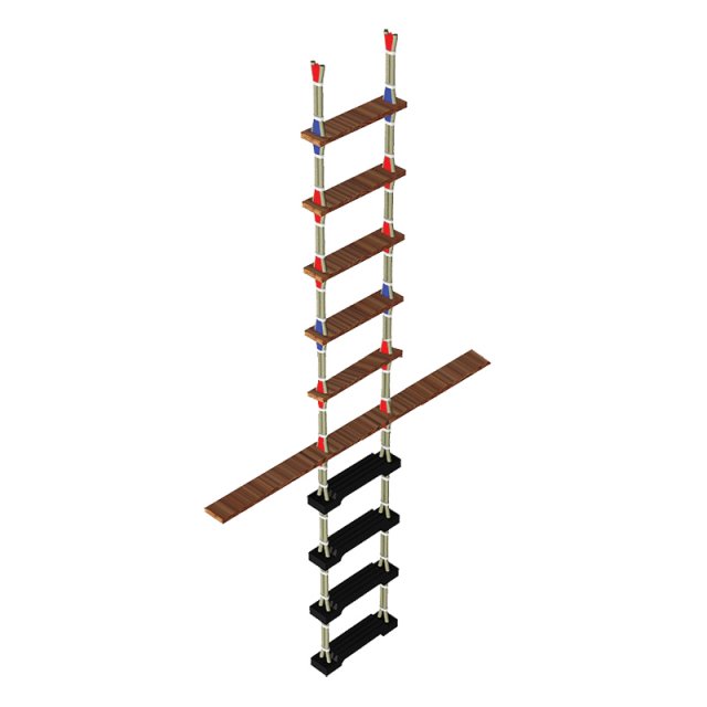 Lalizas Pilot Ladder 17m/56ft, 52 Steps
