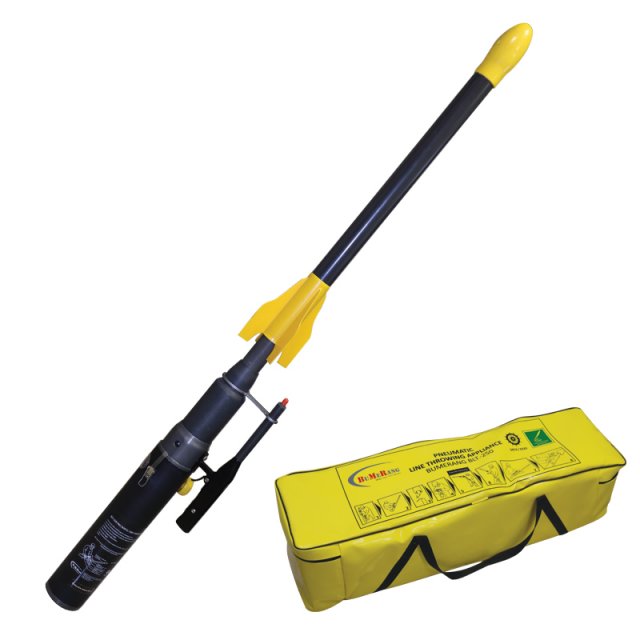 Lalizas 250 Pneumatic Line Throwing Device Set, SOLAS/MED/USCG