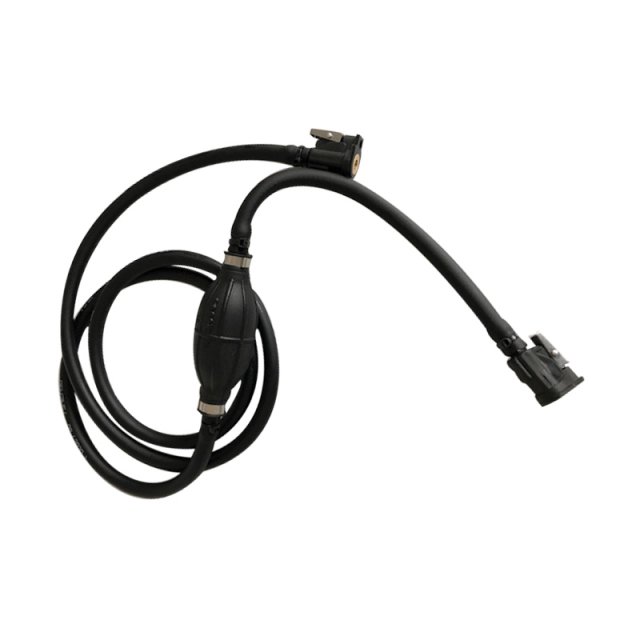 Fuel Primer Bulb Ø45mm With Hose Ø8mm x L2m & connectors for Yamaha Engine