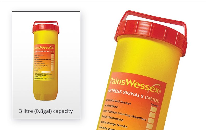 Pains Wessex Pains Wessex Mini PolyBottle 3lt, Yellow