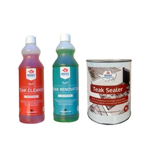 Wessex Chemicals Wessex Chemicals Teak Care Bundle