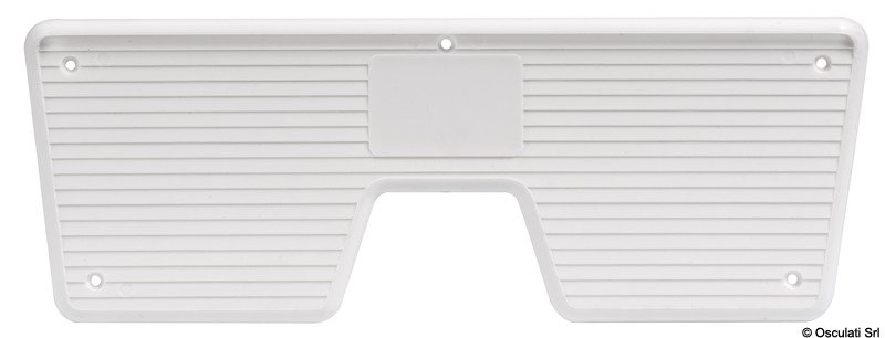 Osculati Knurled plastic stern protection plate