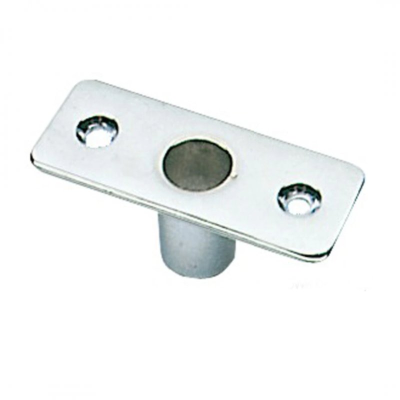 TCS Chandlery Top Mount Rowlock Socket - Chromed Brass
