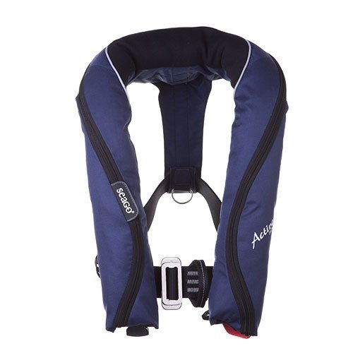 Seago Seago Active lifejackets 300N  Navy Auto + Harness