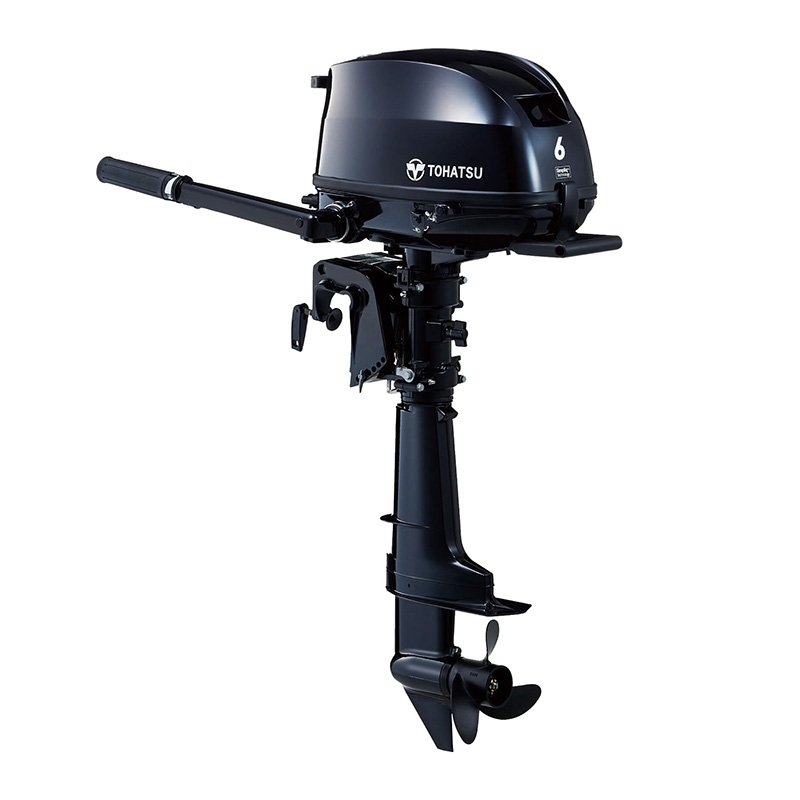 Tohatsu Tohatsu 6HP Sail Pro Long Shaft 4-Stroke Outboard Motor With 12v Charging