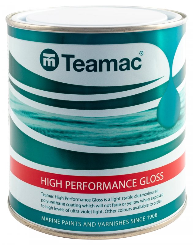 Teamac Teamac Marine Gloss Paint in Supermarine White (1 Litre)