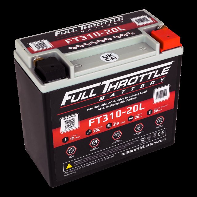 Fullriver Battery Full Throttle TPPL Battery FT310-20L
