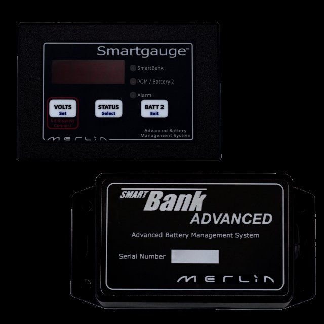 Merlin Power Merlin Power SmartBank Advanced - Full Kit - 2 Battery 12V