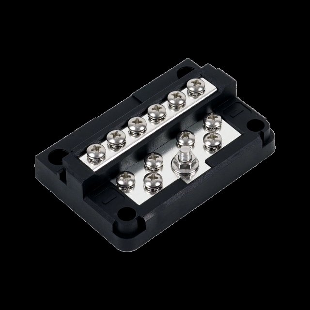 EGIS Mobile Electric RT Screw Terminal 12 Circuit Dual Level Busbar