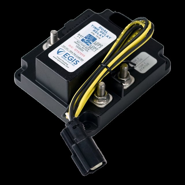 EGIS Mobile Electric TDR Series Dual Output Time Delay Relay (2x80 A)