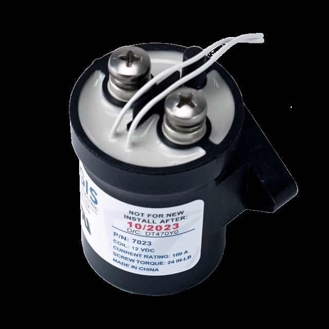 EGIS Mobile Electric Contactor, 100A, 12V