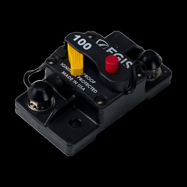 EGIS Mobile Electric Thermal Circuit Breaker 100 A, Surface Mount