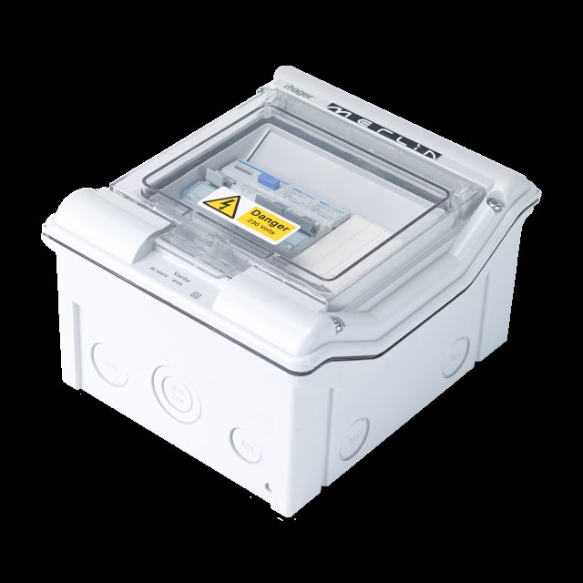 Merlin Power Merlin Power RCD +2 MCB Consumer Unit