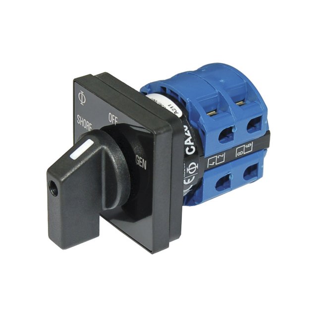 Blue Sea Systems Switch Rotary120VAC 30A OFF+2
