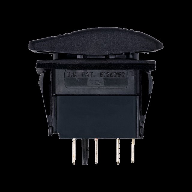 Blue Sea Systems Switch Contura SPDT (ON)-OFF-ON Blk