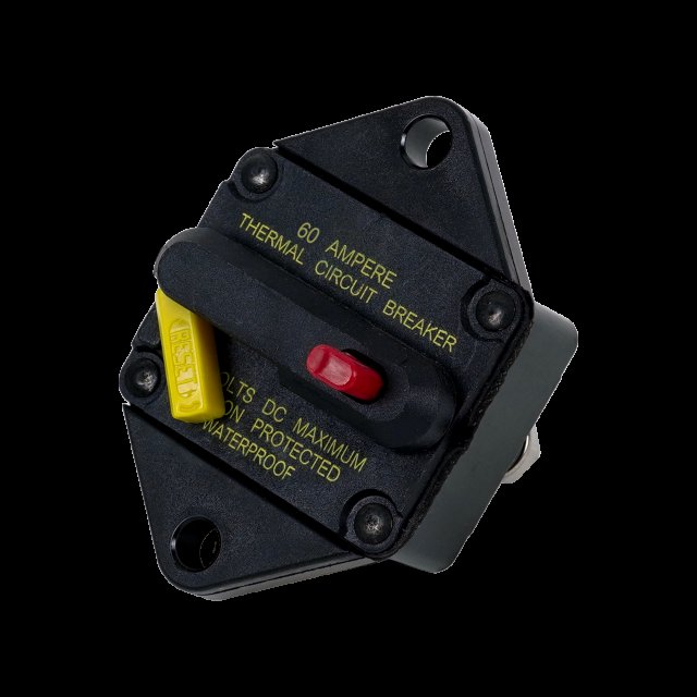 Blue Sea Systems Circuit Breaker, Bus 285 Panel 60 A