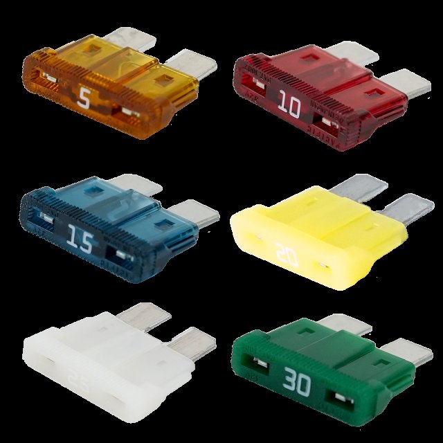 Blue Sea Systems Fuse Kit ATO/ATC 6 Piece (pack of 6)