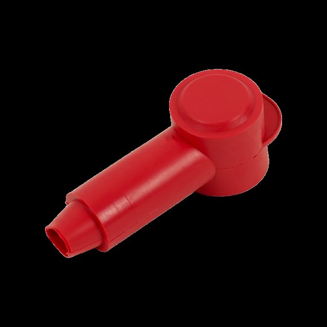 VTE Europe CableCap 2AWG to 2/0AWG 32mm2 to 62mm2 Stud Red