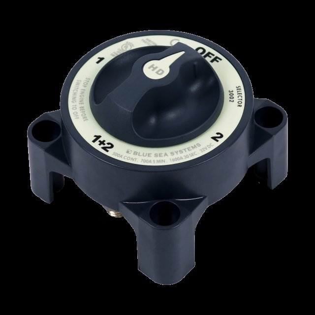 Blue Sea Systems Switch Battery HD Selector