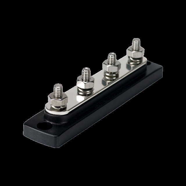 Blue Sea Systems BusBar 4 x 1/4in-20 Stud Common Bus