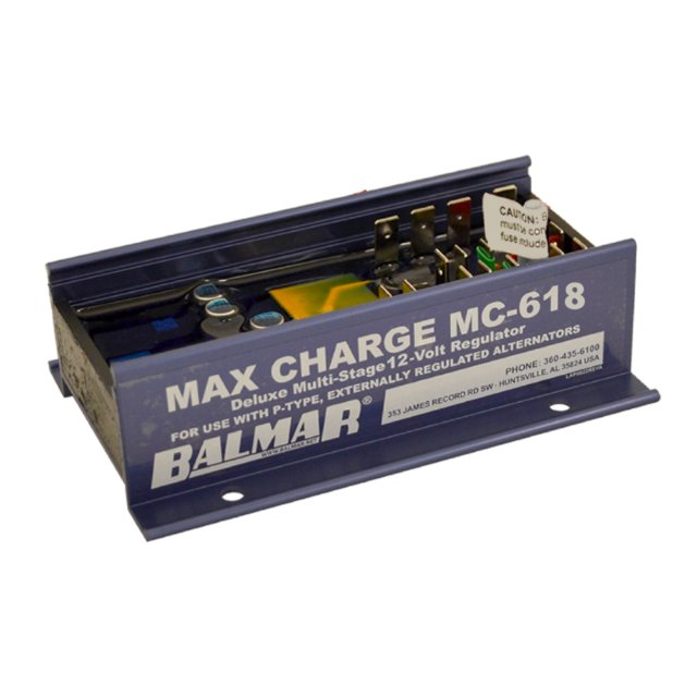 Balmar Regulator, MC618 Multi-Stage, 12v, w/o Harness