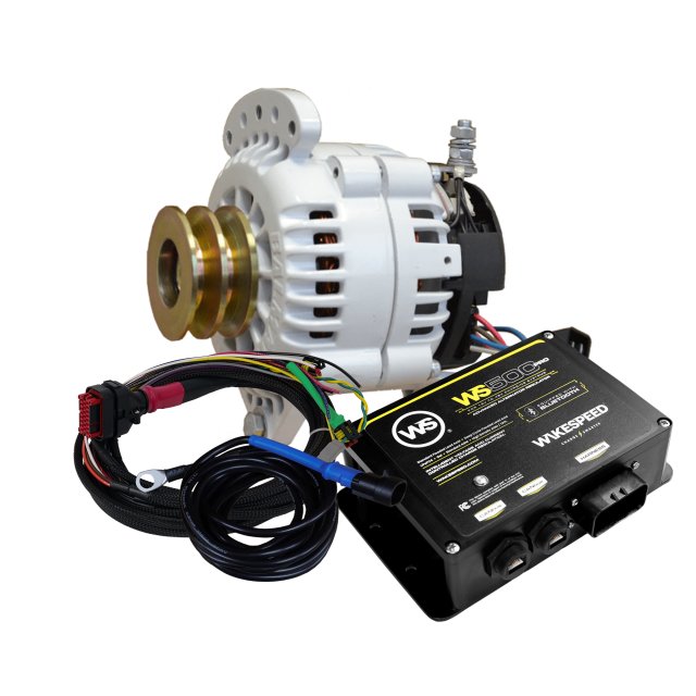 Merlin Power Merlin Power KIT, 60 Series 120a SaddleMT Alternator, Wakespeed Reg, DV