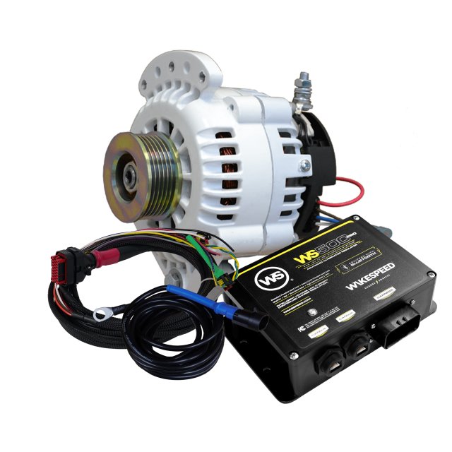 Merlin Power Merlin Power KIT, 621 Series 100a SingleFT Alternator, Wakespeed Reg, K6