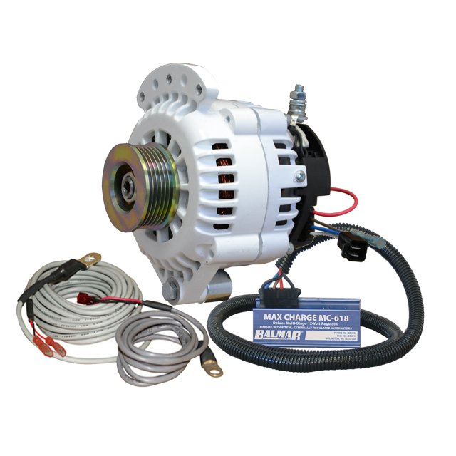 Balmar KIT, 621 Series 120a SingleFT Alternator, MC Regulator, K6