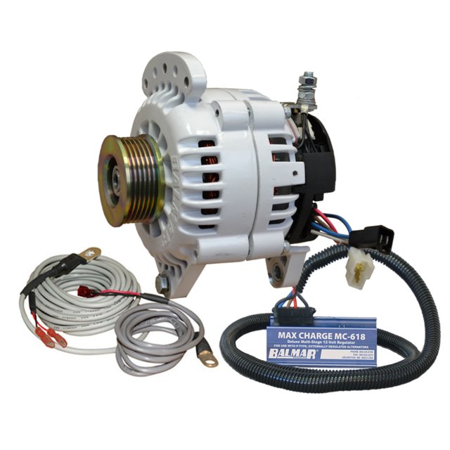 Balmar KIT, 60 Series 100a SaddleMT Alternator, MC Regulator, K6